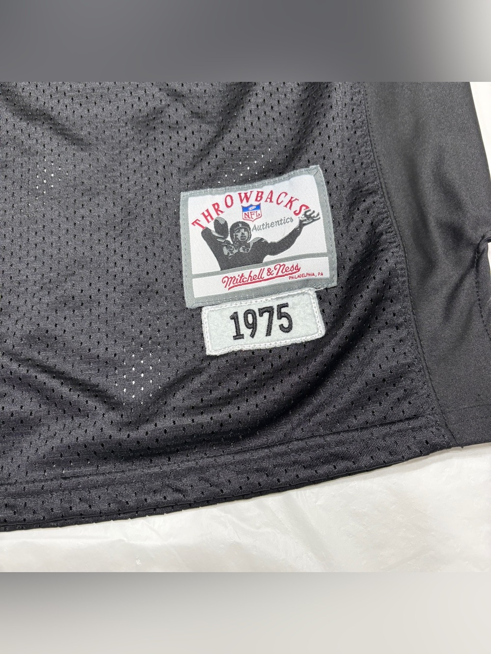 Mitchell Ness 1975 Pittsburgh Steelers Jack Lambert Throwback Jersey Mens 52 XXL - Picture 2 of 12